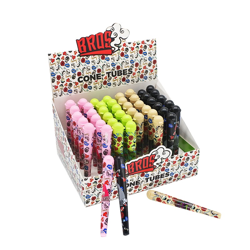 Bros শঙ্কু আকৃতির প্যাকেজিং প্লাস্টিক টিউব